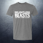 RELENTLESS BEASTS Graphite Grey ‘Beast Man’ T-Shirt