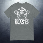 RELENTLESS BEASTS Graphite Grey ‘Beast Man’ T-Shirt