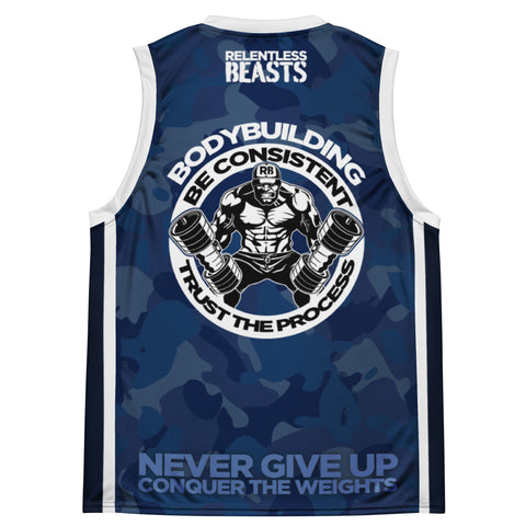 RELENTLESS BEASTS ‘Bodybuilding’ Basketball Style Vest