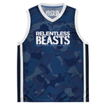 RELENTLESS BEASTS ‘Bodybuilding’ Basketball Style Vest
