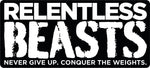 The Relentless Beasts 'Original Logo' Sticker 122mm x 55mm