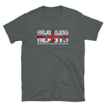 RELENTLESS BEASTS 'England Logo’ Bodybuilding & Gym Wear Grey T-Shirt Front Print